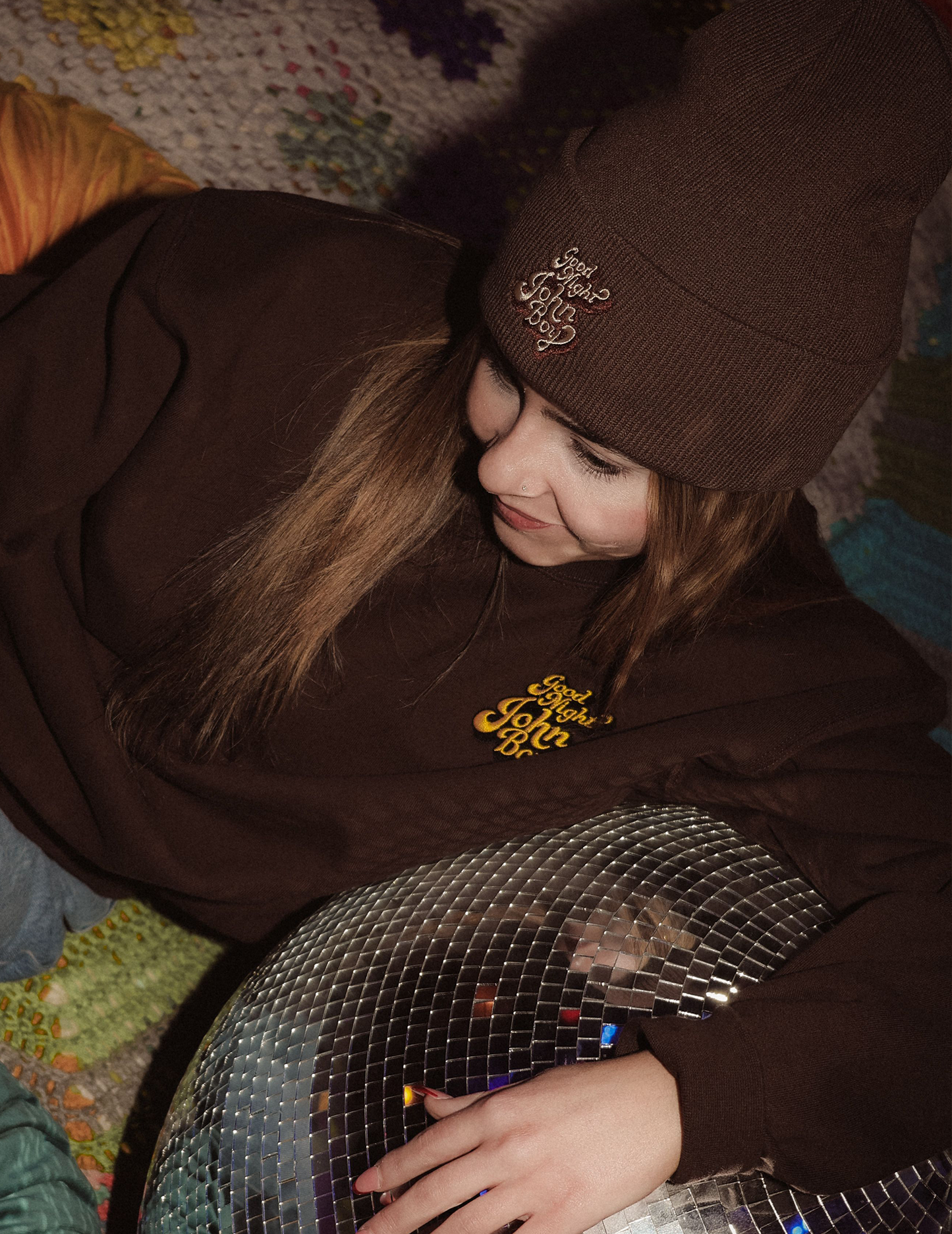 Logo Beanie (Brown)
