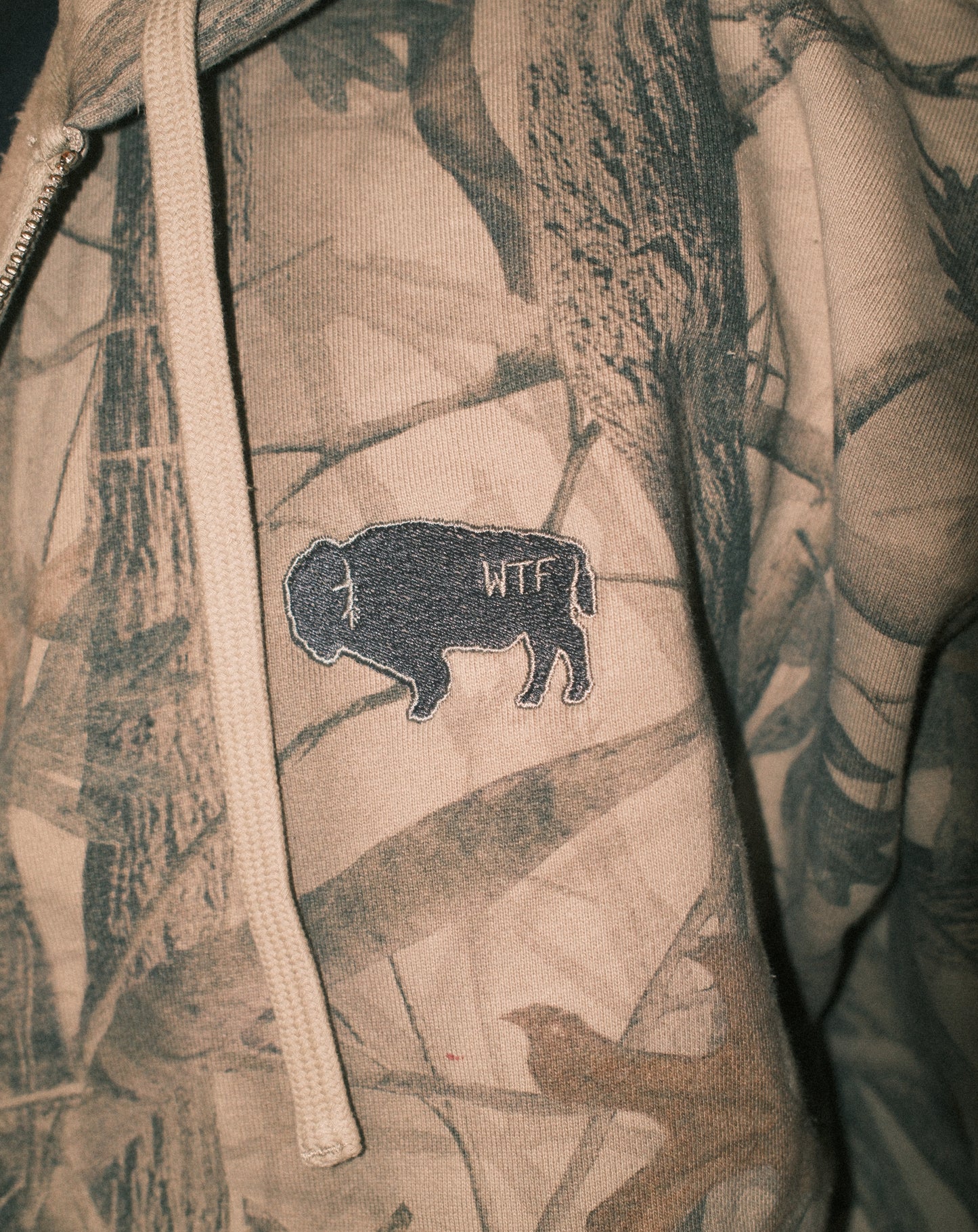 Premium Camouflage Zip Hoodie