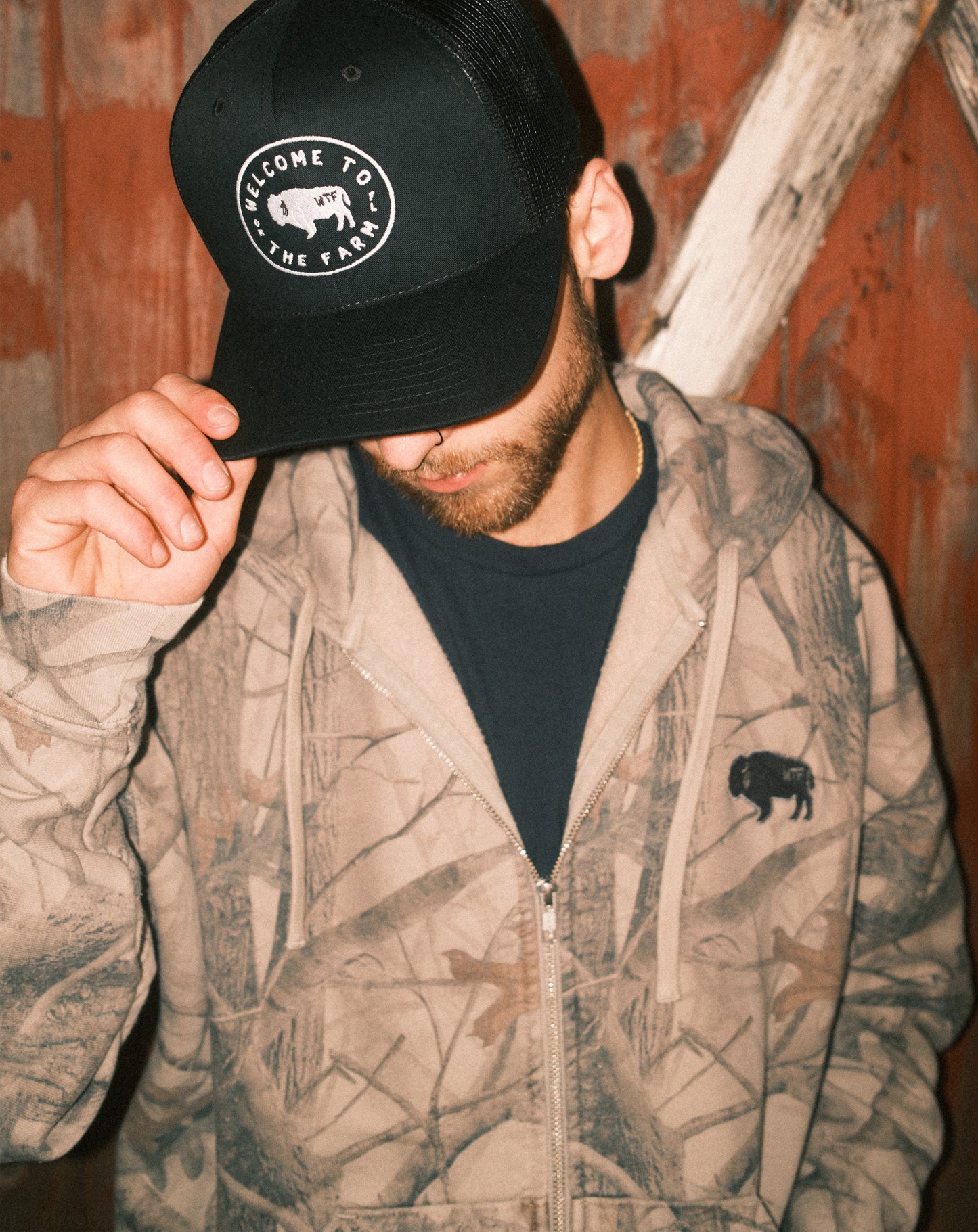 Premium Camouflage Zip Hoodie