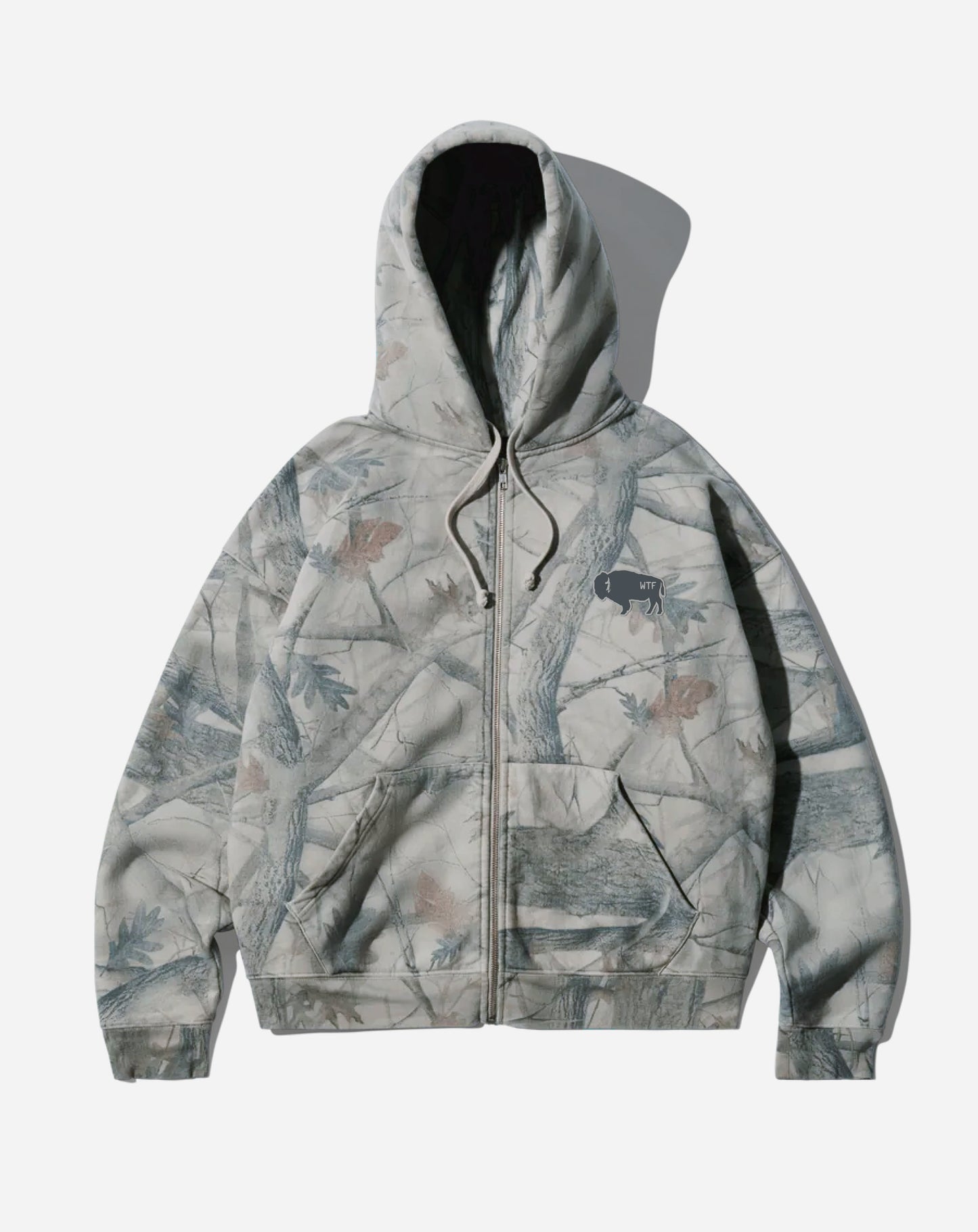 Premium Camouflage Zip Hoodie