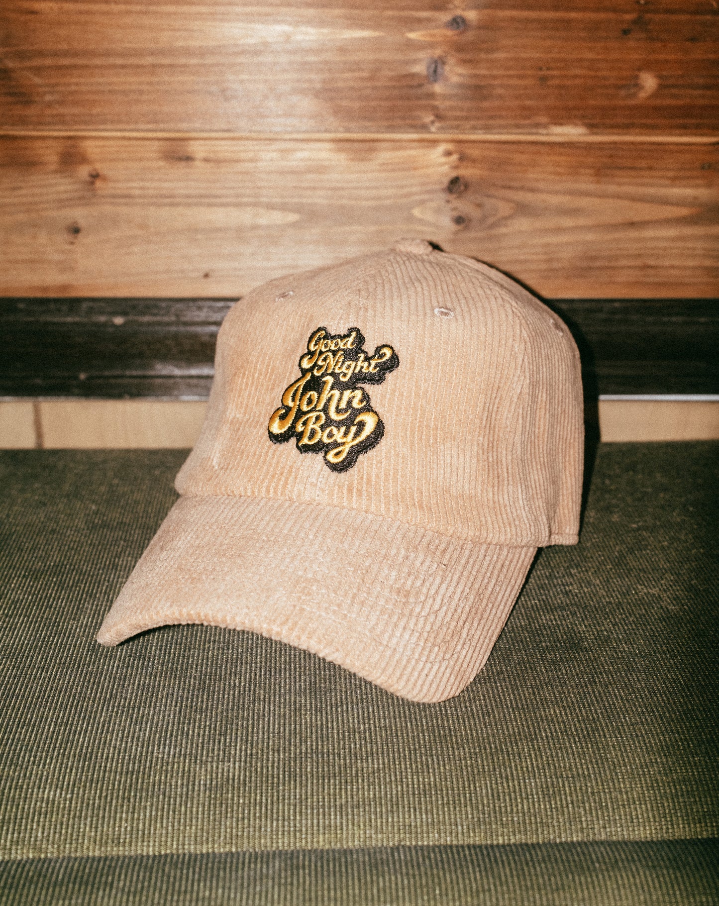 Corduroy Logo Cap