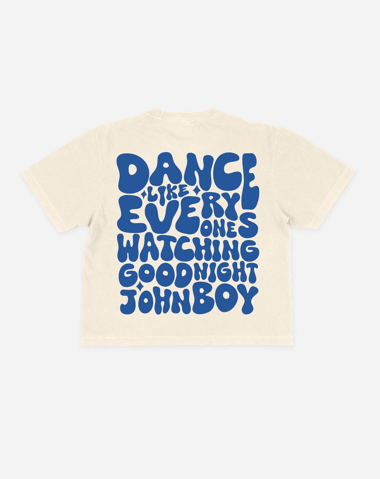 Cropped Groovy Graphic Tee