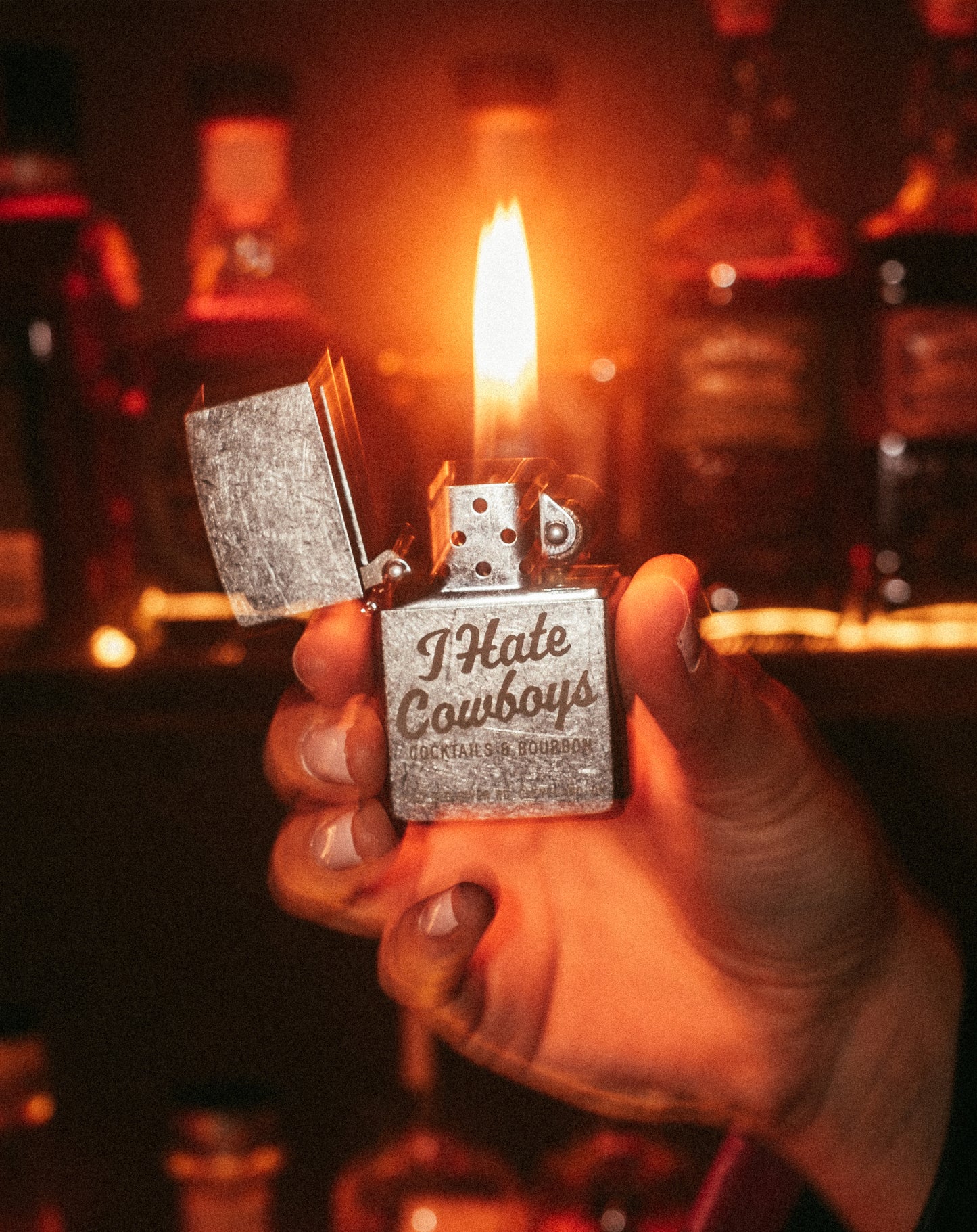 I Hate Cowboys Engraved ZIPPO® Lighter