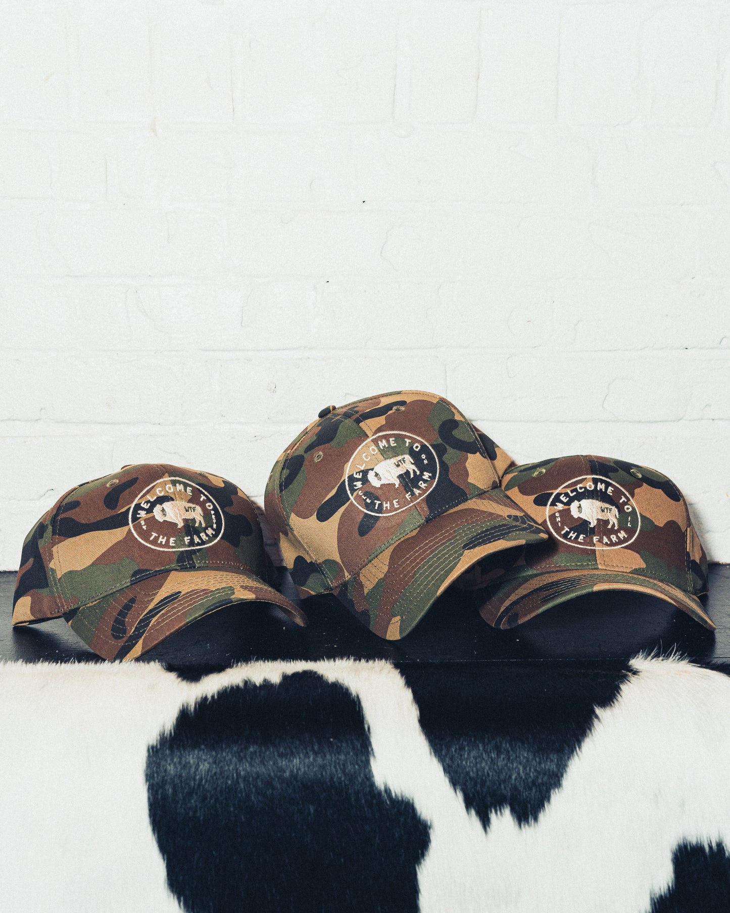 Camo Bison Hat