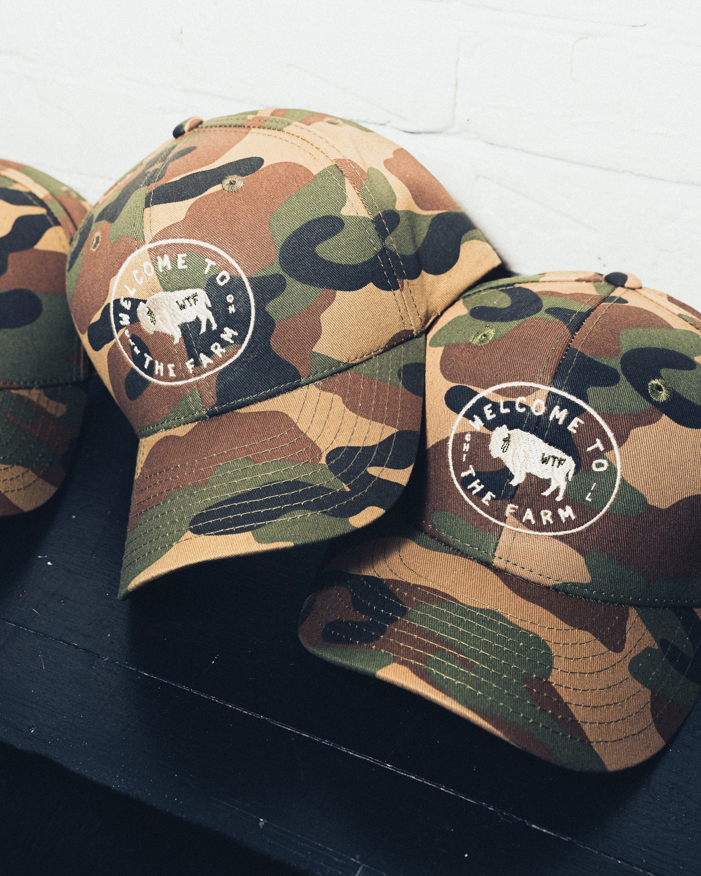 Camo Bison Hat