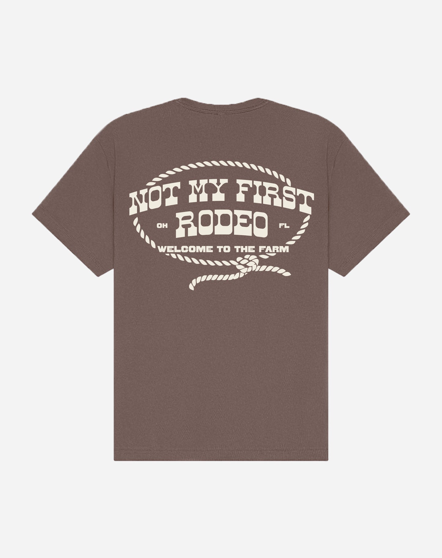 Not My First Rodeo T (Brown)