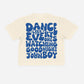 Cropped Groovy Graphic Tee