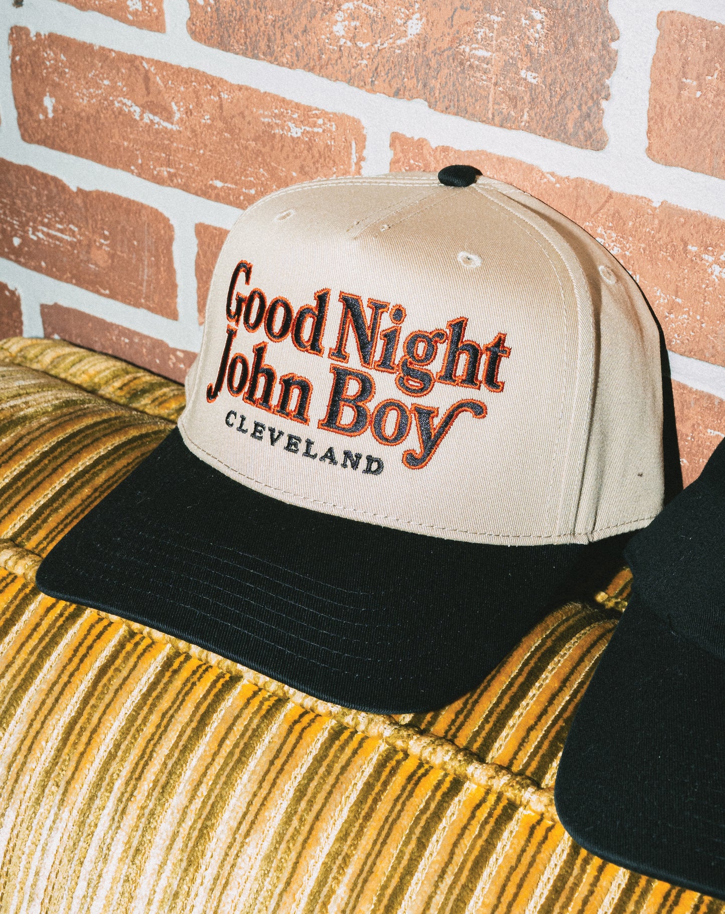 Two Toned Embroidered Cap (Cleveland)