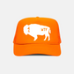 Bison Trucker Hat (Orange)