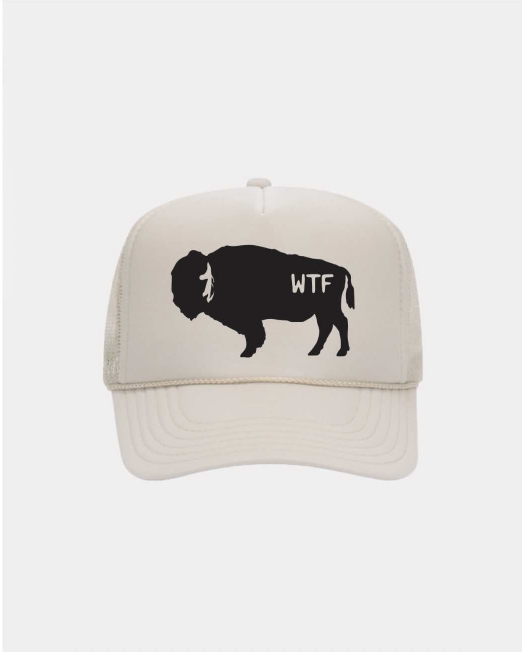 Bison Trucker Hat (Tan)