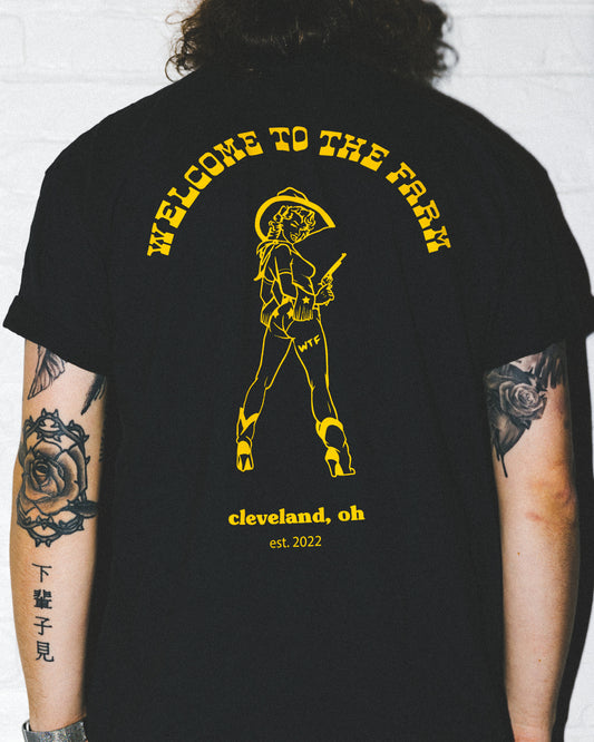 Save a Horse Ride a Cowgirl T (Cleveland)