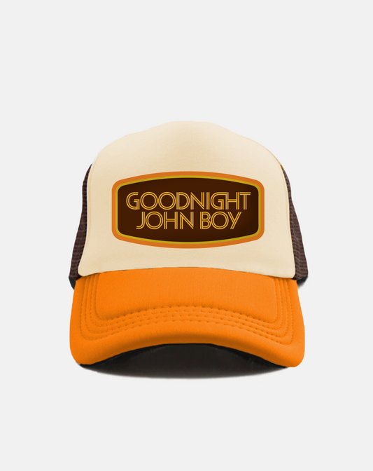 Goodnight John Boy Brown/Orange Trucker