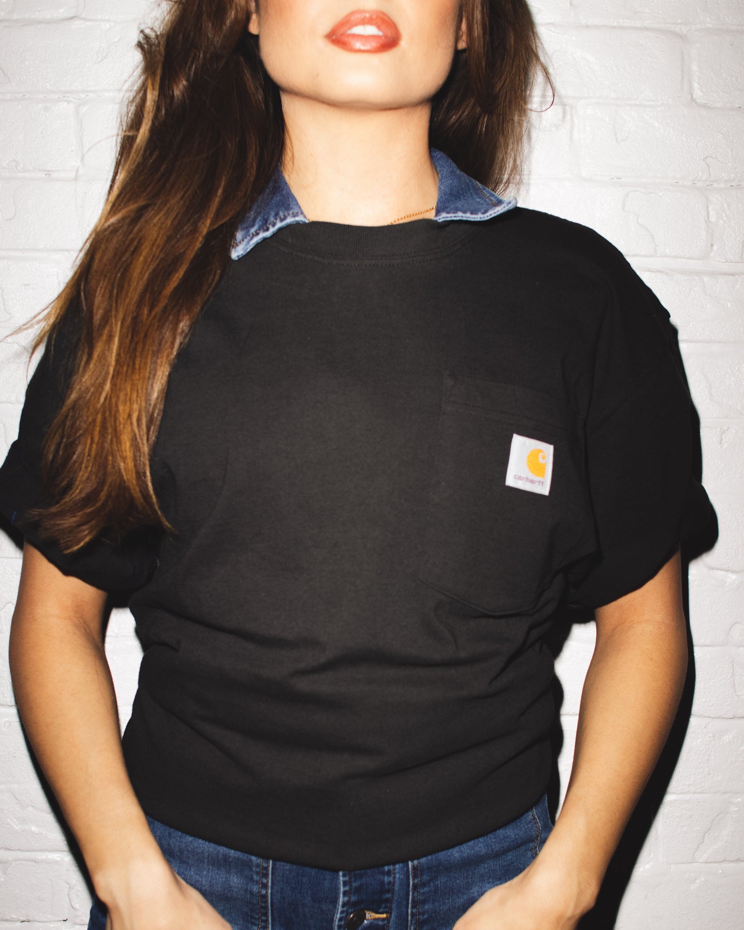 WTF Carhartt® Heavy Pocket T (Black)