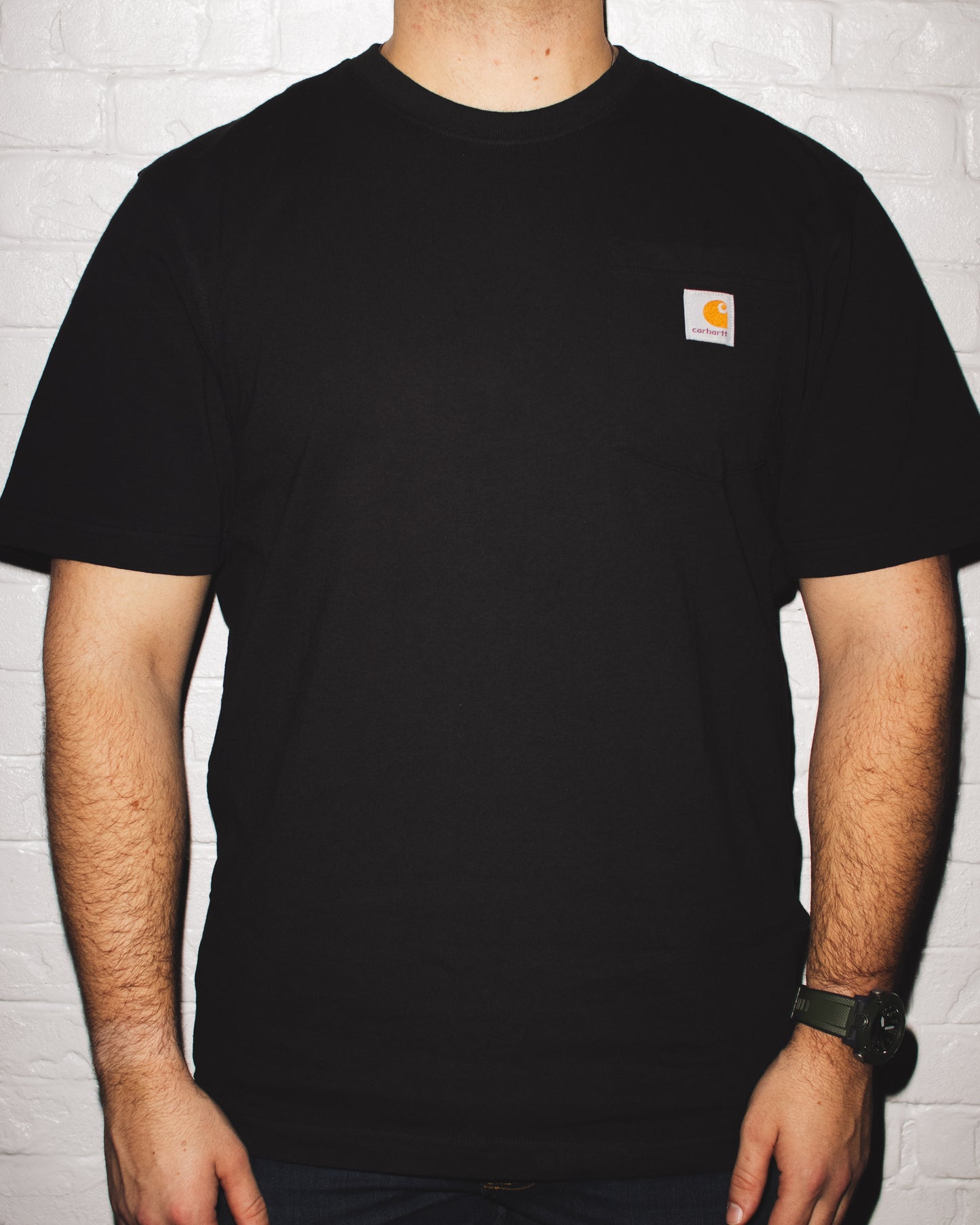 WTF Carhartt® Heavy Pocket T (Black)